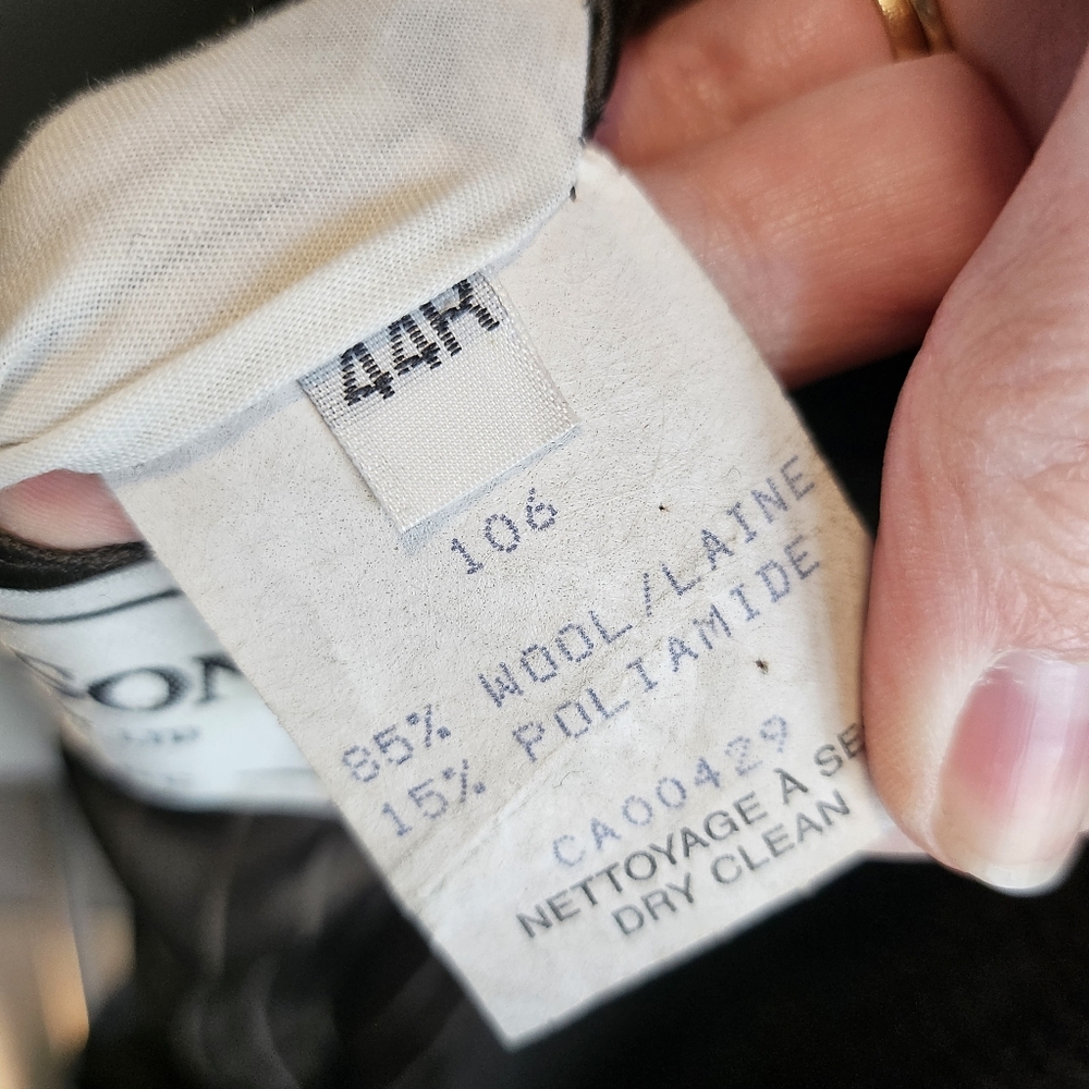 πΎ VINTAGE Tessuto Italiano BIELLA Wool Sport Coat Men's 44R US XL *Callout - Picture 11 of 16